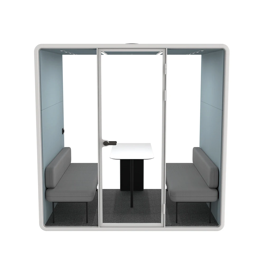 Acoustic meeting pods silent booth for office room