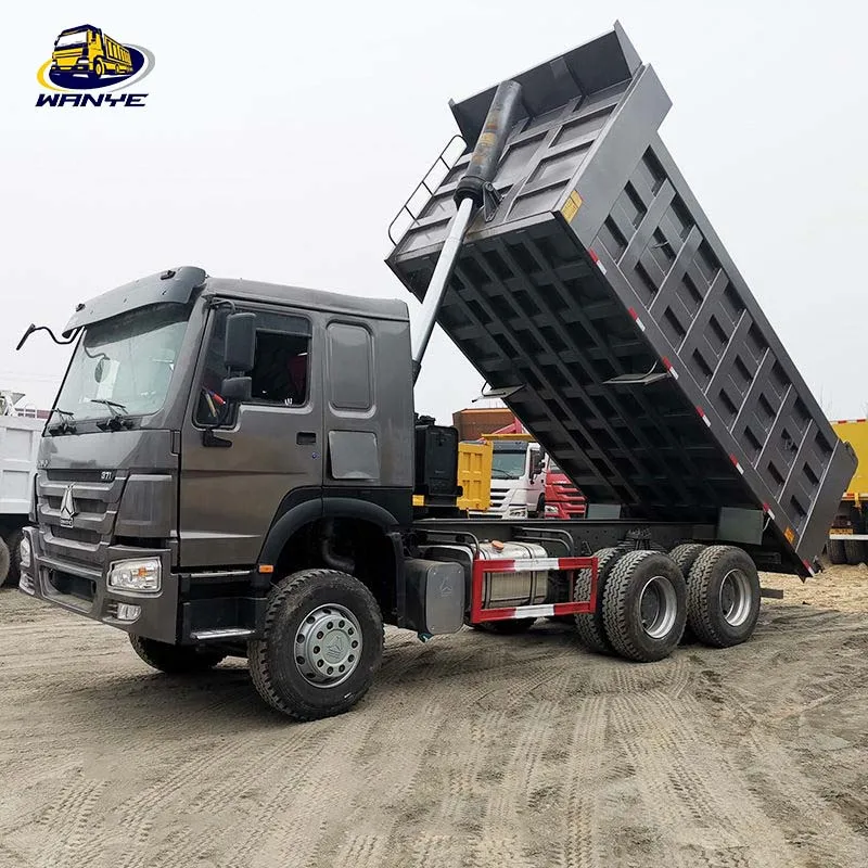 Heavy Duty New Condition Sinotruck HOWO 380hp 4x2 6x4 8x4 30-40T Dump Tipper Truck for sale