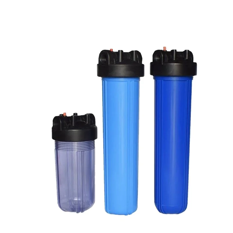 20 Inch Jumbo Big Blue Water Plastic Filter Housing with Wrench and