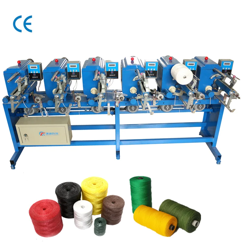 PP Cotton Thread Rewinder Machine Cone Spool Winding Machine