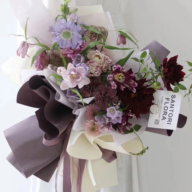 JOYWOOD Best Selling Florist Supplies Waterproof Korean Wrapping Paper For Flower