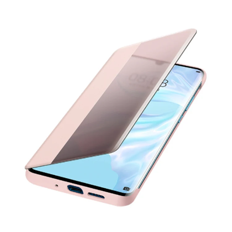 Прозрачный чехол для мобильного телефона Galaxy Note20 View с подставкой, жесткий пластиковый чехол из искусственной кожи с полным покрытием для Samsung Note 20
