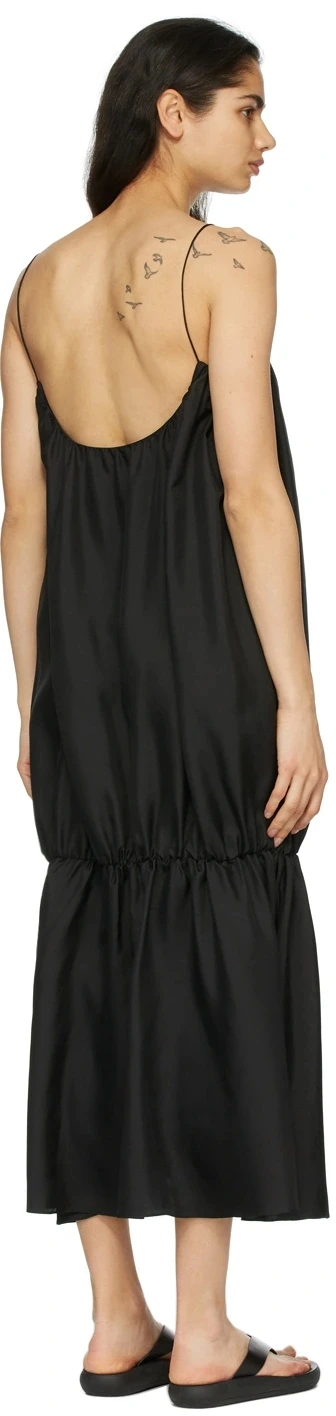 Oversize White Linen Look Panelled Beach Cover Up Maxi Dress Linen Dress womens luxury clothing 2021