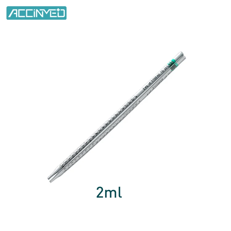 Custom Laboratory Controller Individually Wrapped For Liquid Micro Disposable Sterile 2ml Serological Pipette