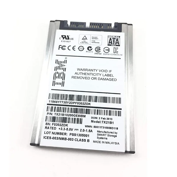 68Y7735 For 200GB SATA 6Gbps 1.8inch Solid State Drive SSD