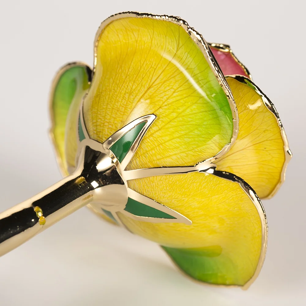 2024 updated 24k gold plated rose  valentine mother day gifts handmade preserved rose Eternal rose