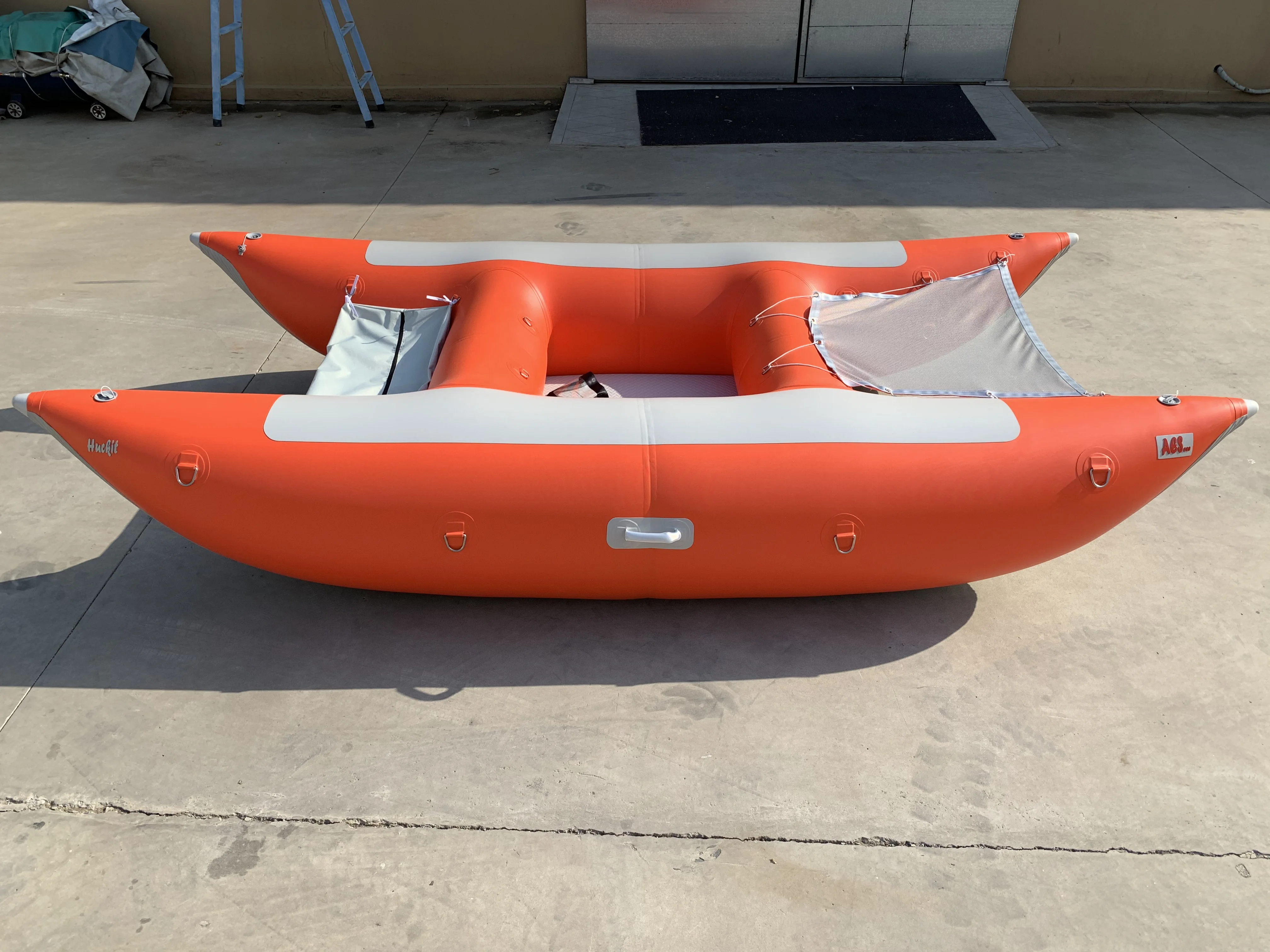 Hull Material Inflatable Pontoon Thundercat Catamaran Commercial Fishing Boat for Sale