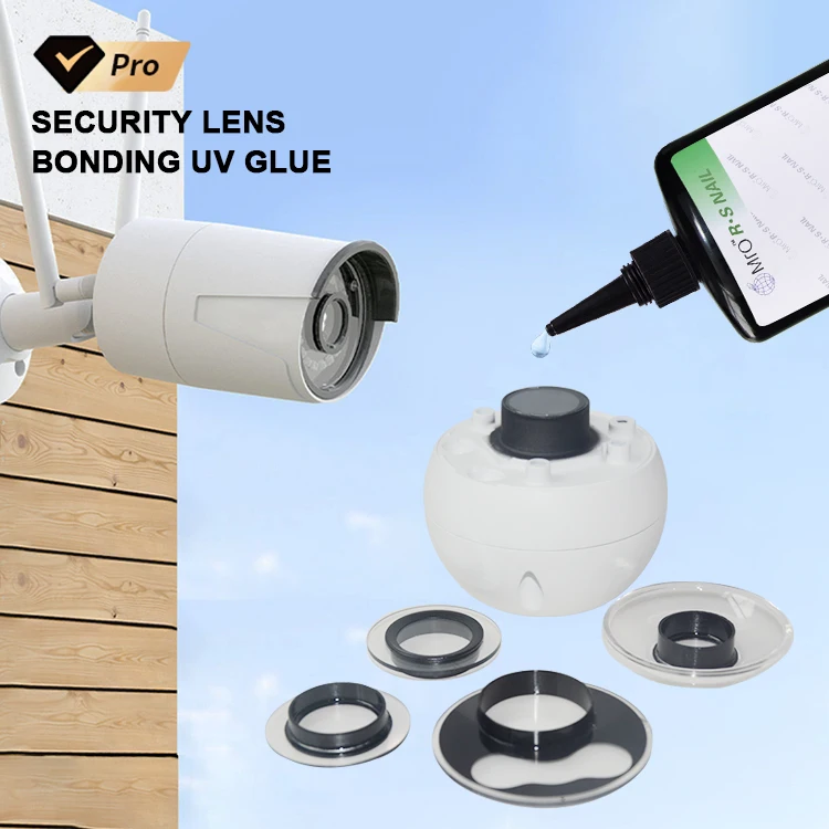 Factory Supply Hot Sell Resin Uv Curing Plastic Optical Lens Bonding Curable Uv Glue For Glass Adhesive Plastic