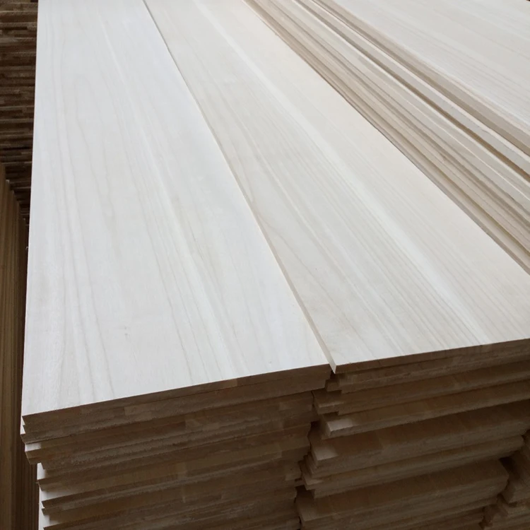 Eco-friendly Cheap Price Buy Solid Thin Wood Timber Paulownia Wood Board
