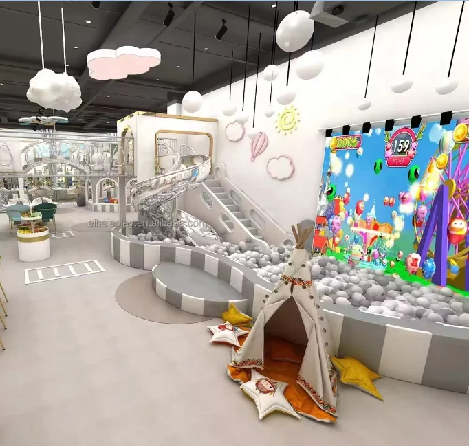 Commercial Customized Soft Play Children Kids Entertainment Sets Soft Play Area Indoor Playground Equipment