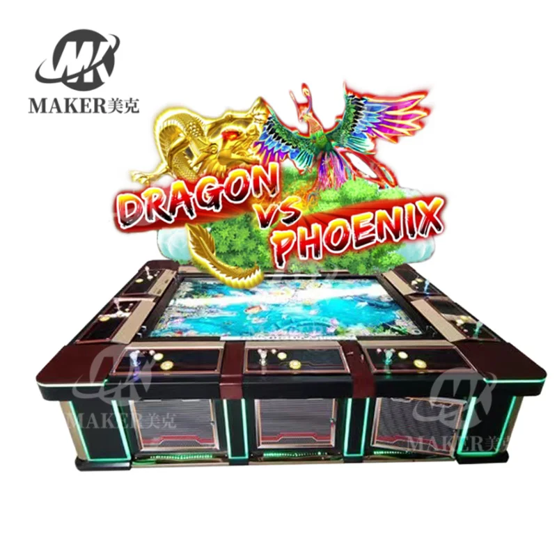2022 Newest Vgames Dragon VS Phoenix Fish Table Games for Sale