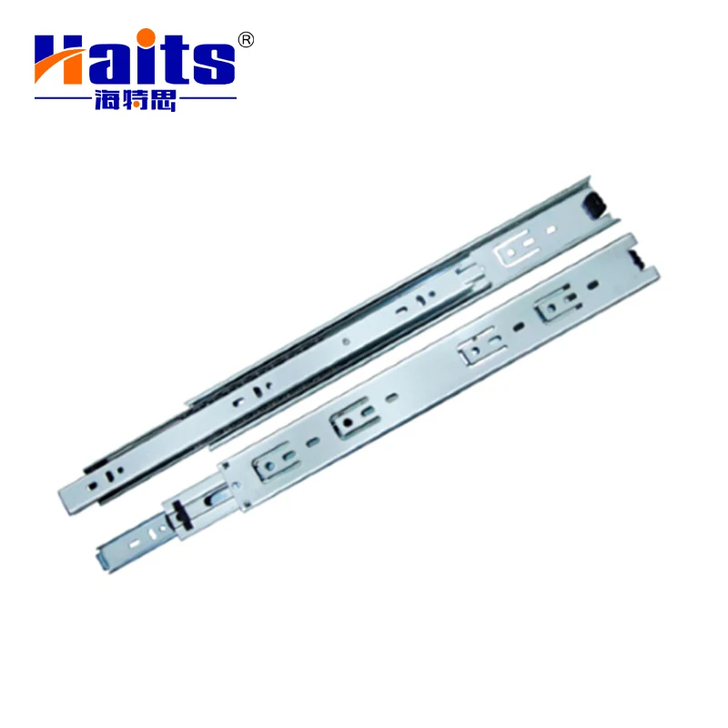3-fold Drawer Runner Drawer Slide Rails Ball Bearing Slide 42mm Full Extension Kitchen Hardware Slide