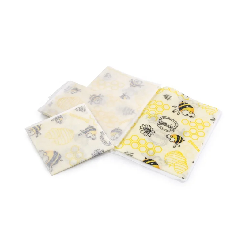 Eco Friendly  Beeswax Food Wraps/Reusable Bees Wax Food Wrap