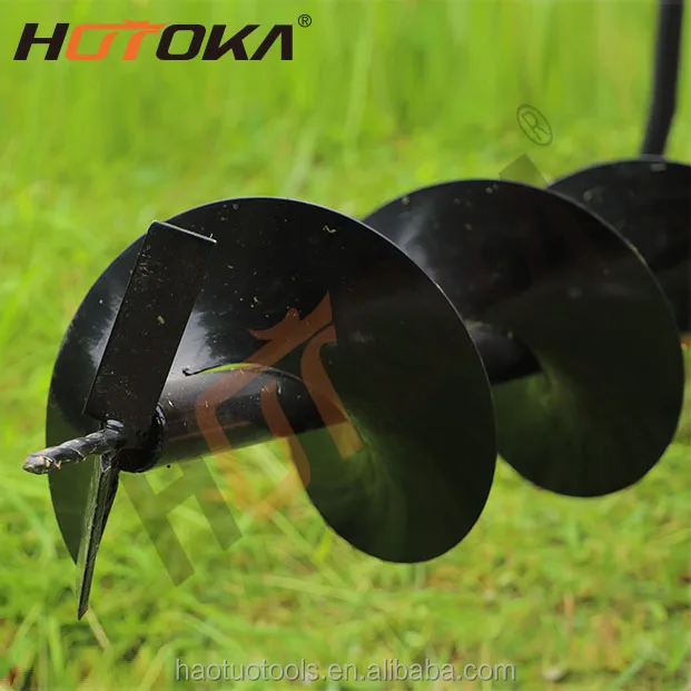 HOTOKA deep hole digger machine 2 stroke 4 stroke 52cc Gasoline Earth Auger Ground Drill Hole Digger Machine
