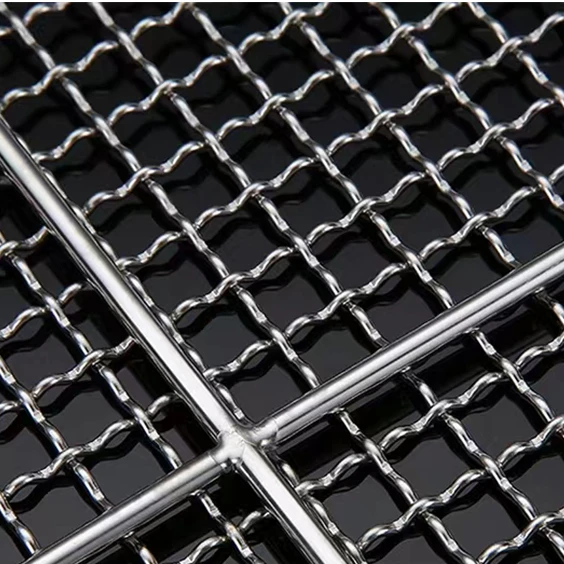 Пищевой уличный гриль для барбекю проволочная сетка многофункциональный круглый из нержавеющей стали проволока углеродистой