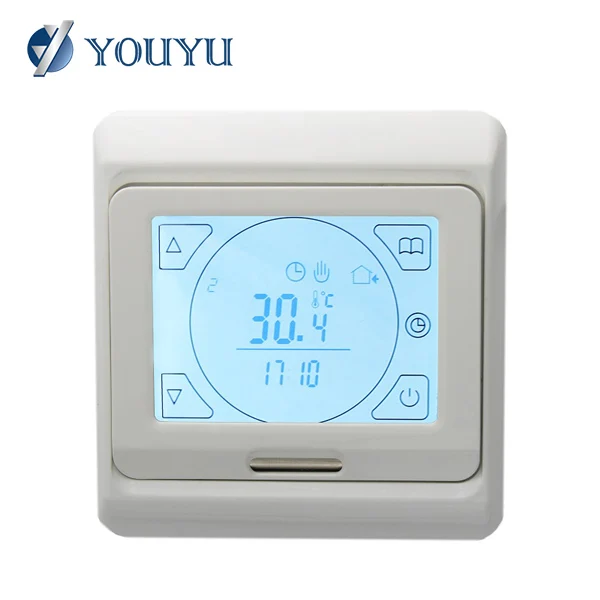 Programmable Touch Screen Type Room Thermostat for Underfloor Heating System