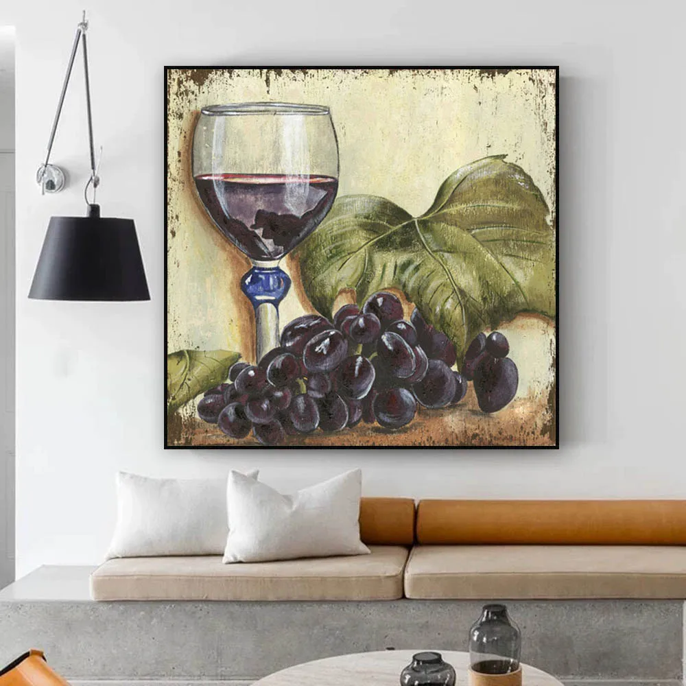 Hot sales hand painted famous wine bottle realistic still life oil painting