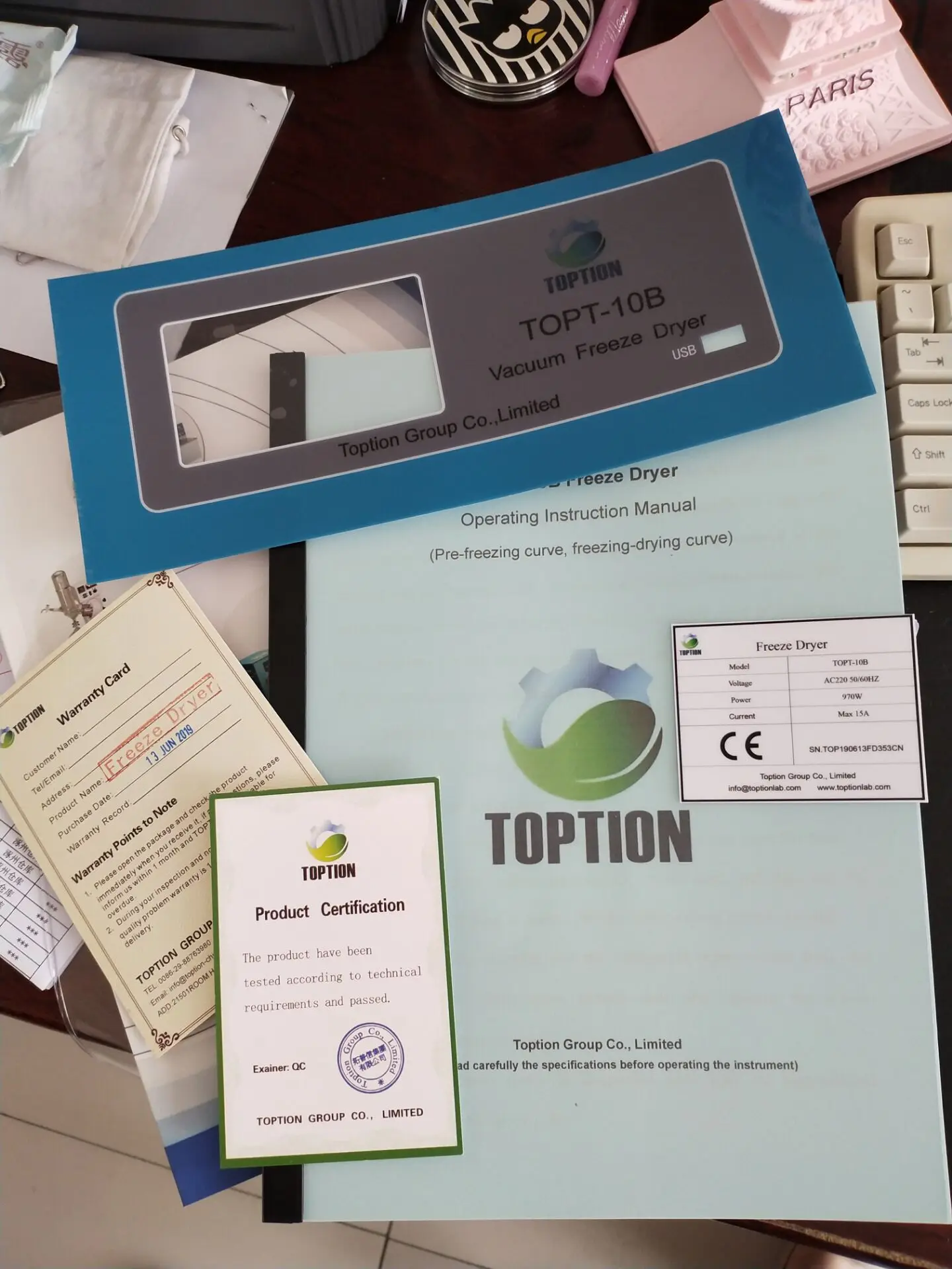 Лабораторное использование железа Тип Топ пресс замораживание сушилка вакуумный лиофилизатор машина для