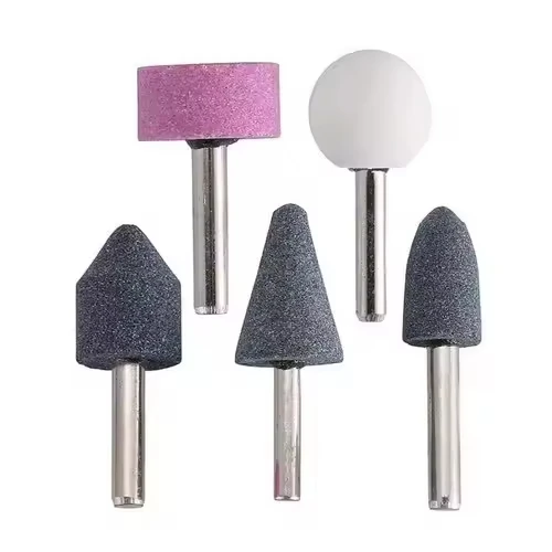AutoErizo Abrasive Rotary Tool Mounted Point Grinding Head Set for Angle Grinder Power Tools Spare