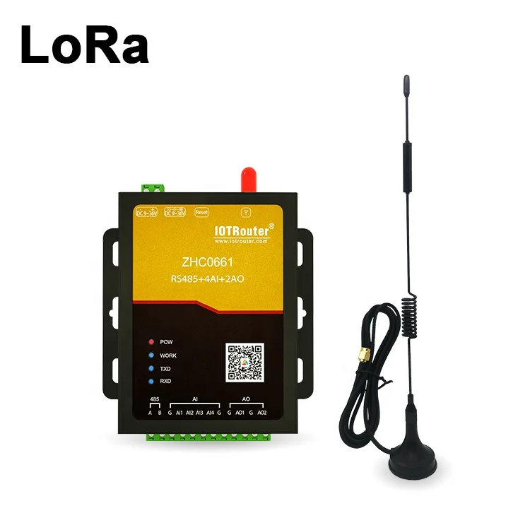 LoRawan Converter with Analog Input and Output Ports Modbus Protocol Private Remote Control Terminal