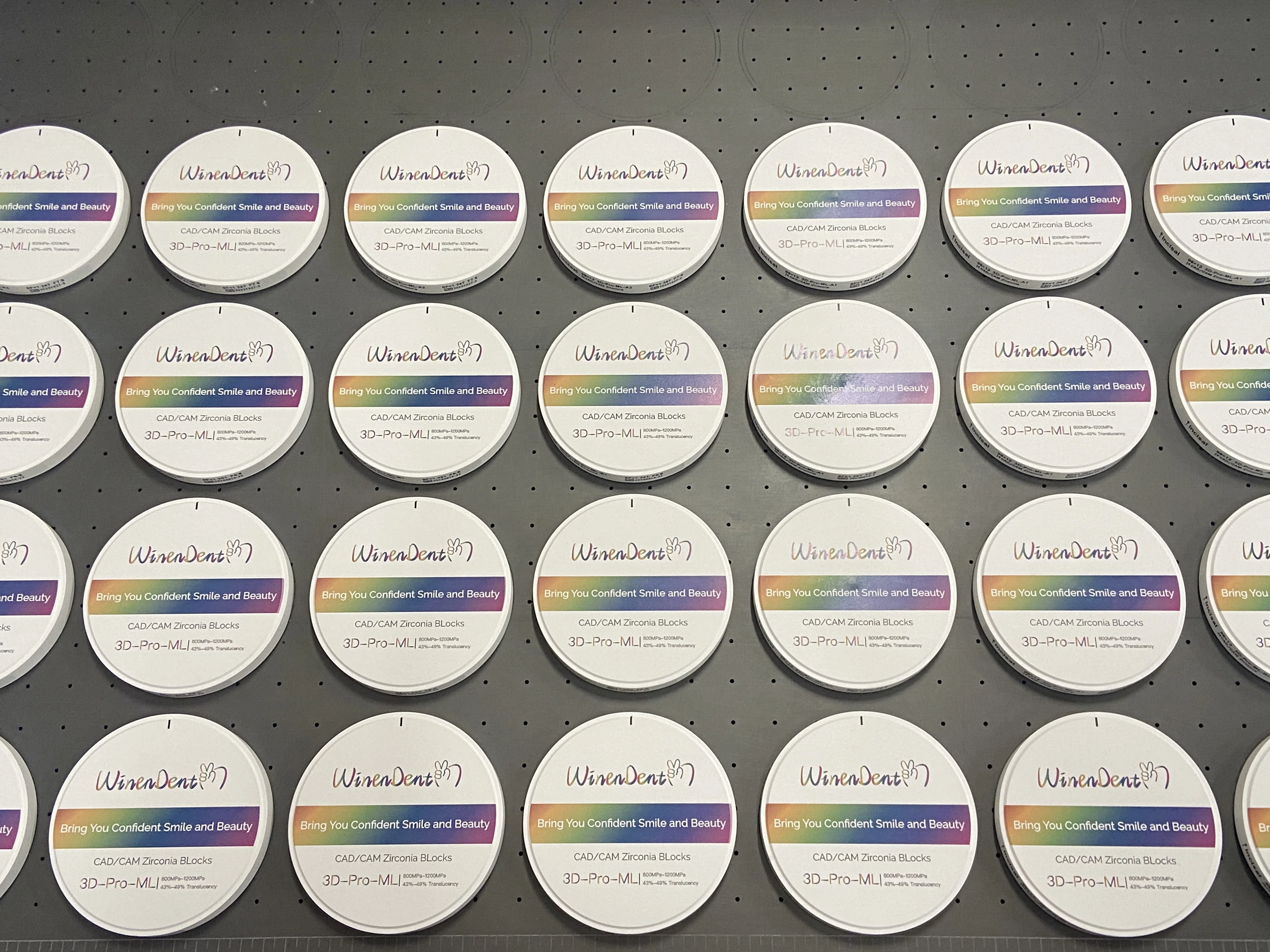 Zirconia Block MultiLayer 3D-Pro-ML 25mm 98mm Dental Zirconia Crown Block Price