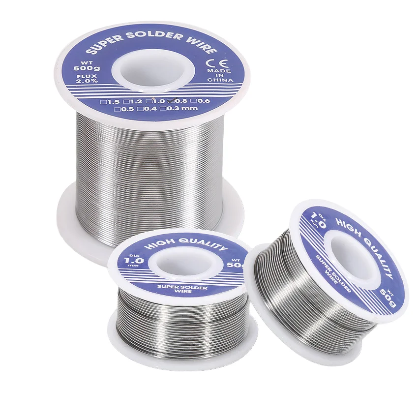 Customizable 0.8mm Solder Flux Rosin Cored Tin Wire for Welding & Soldering-OEM & ODM Supported