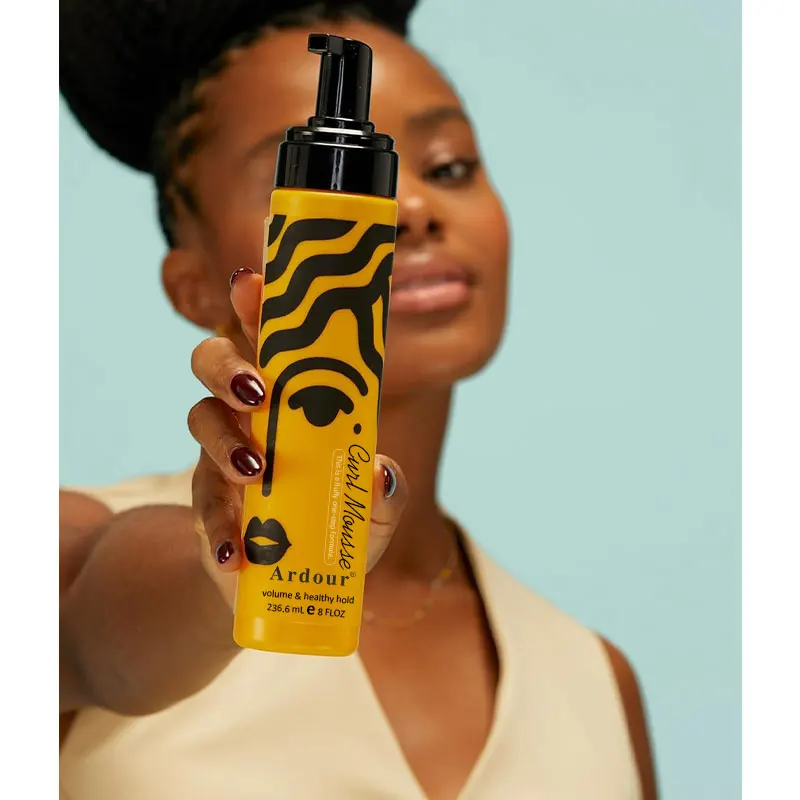 Styling Mousse with Argan Oil Hydrating Curl Mousse 8 oz / 236.6 mL  Mousse for dry curly hair