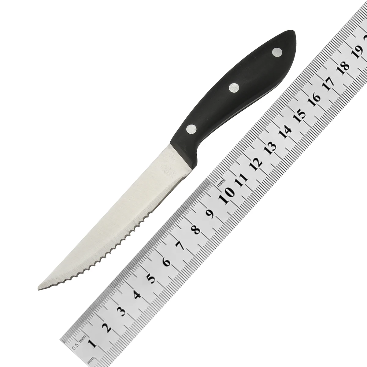 ST-5503 Hot Sale Stainless Steel Multi-Purpose Kitchen Serrated Steak Meat Knives Set