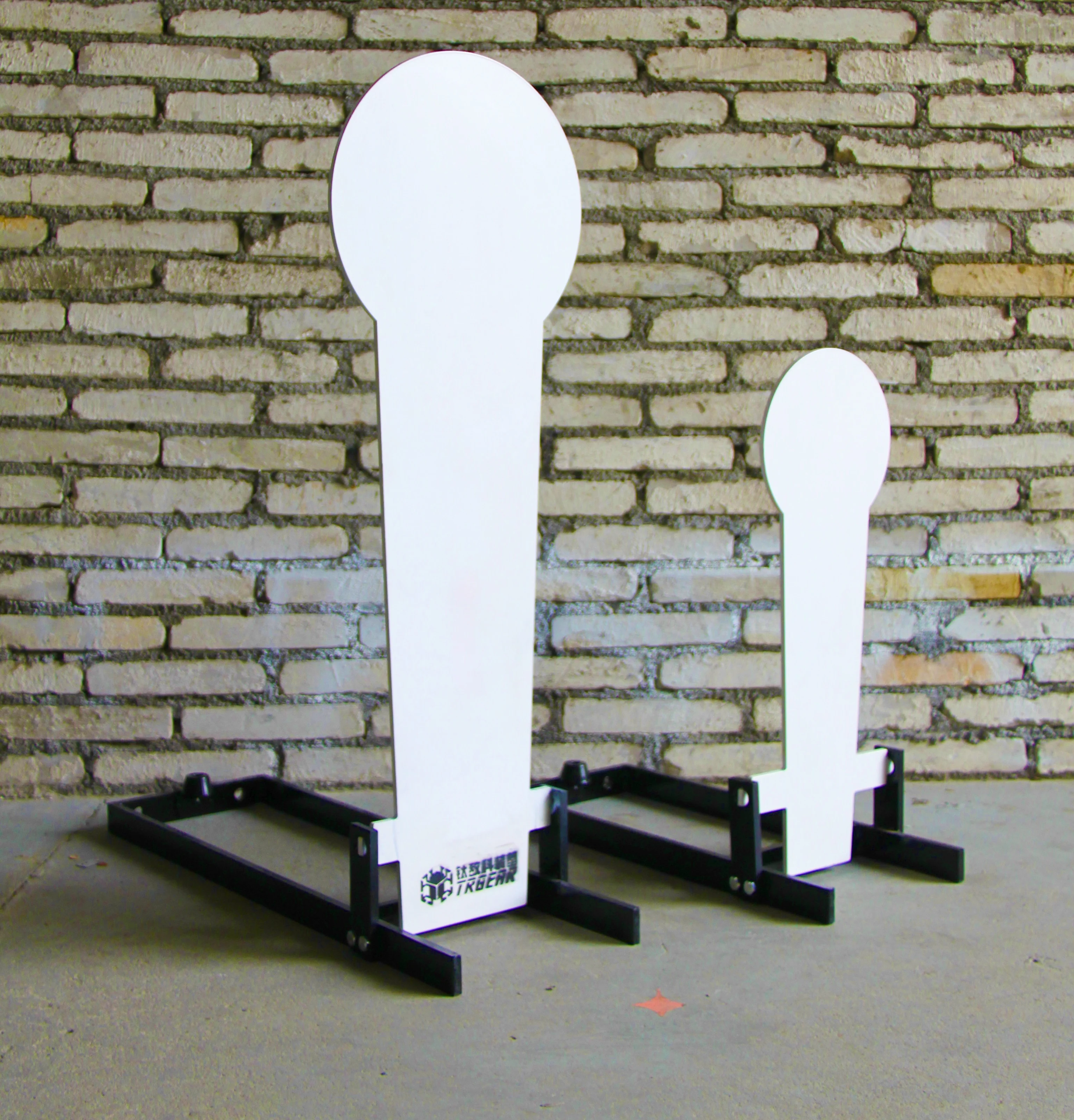 air soft gun toy Shooting metal steel reactive popper AR500 bullseye silhouette IPDA IPSC targets shooting steel