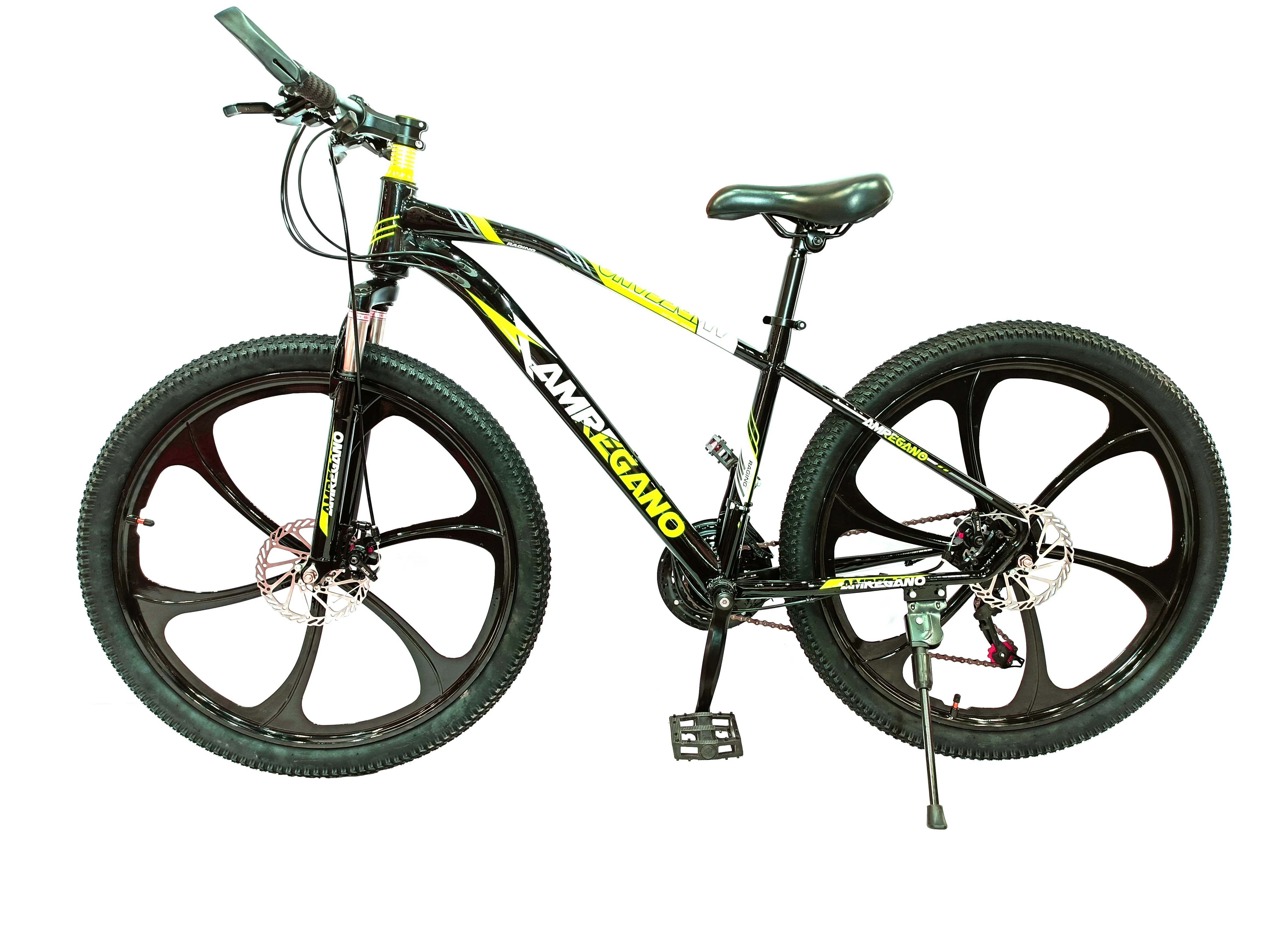 High Quality 21 Speed MTB Mountain Bikes Aluminum Bike with Disc Brake Steel Fork Bead Pedal