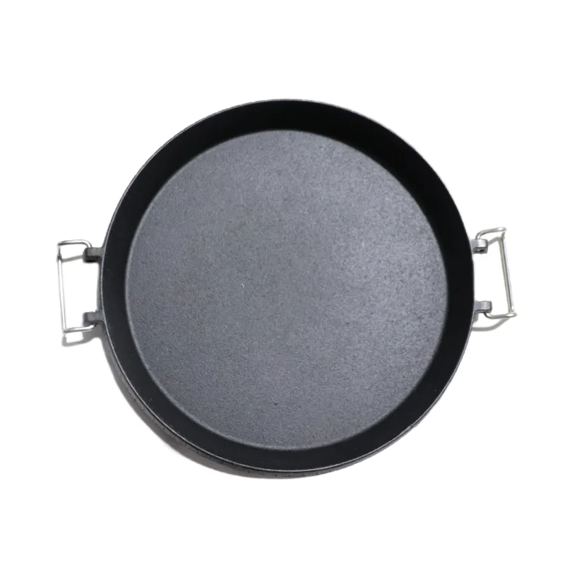 Morden style cast iron non stick cookware frying bread pan deep hot stewing pot