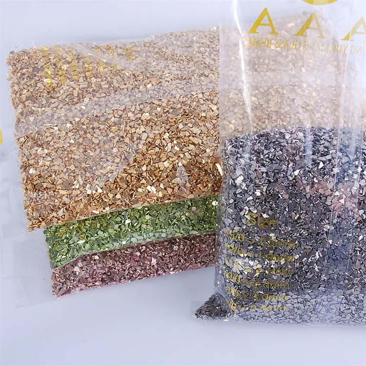 Hisenlee 450 Gram Nail Glitter Sequins For DIY Epoxy Resin Nail Art Irregularity Colourful Embellishment Accessories