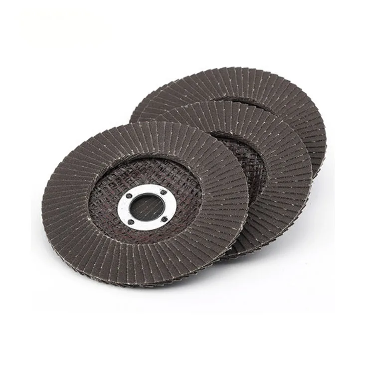 p60 Coated abrasive stainless steel sanding abrasive flap disc