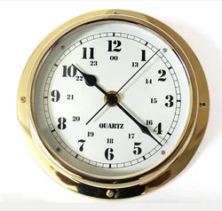 Морские латунные настенные кварцевые часы IMPA 370204 для корабля