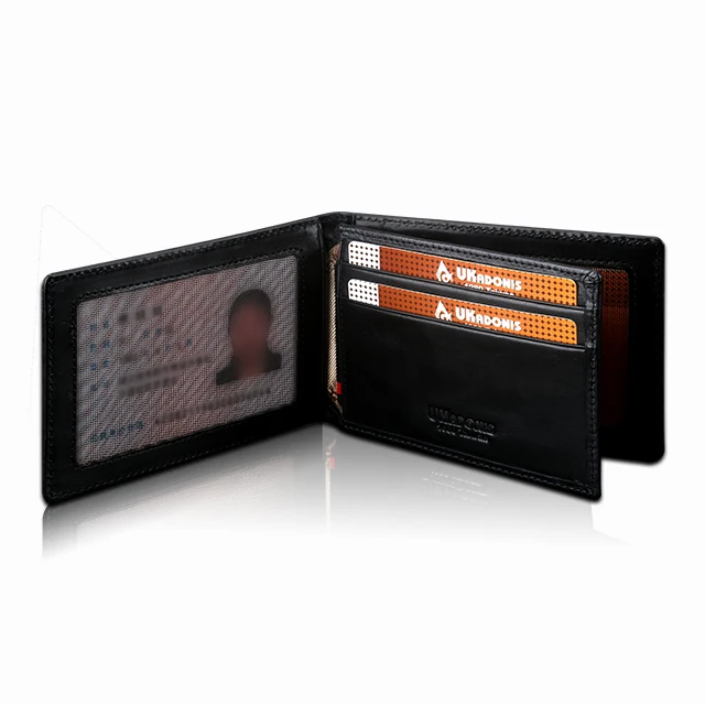 
Top quality fashion daily slim leather ID card driver licence holder 