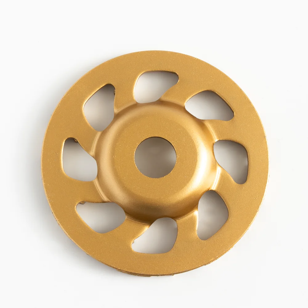 Fabriek 5Inch 125Mm Turbo Vorm Diamant Slijpen Cup Wiel Voor Beton Steen Marmer Granieten Vloer Polijsten