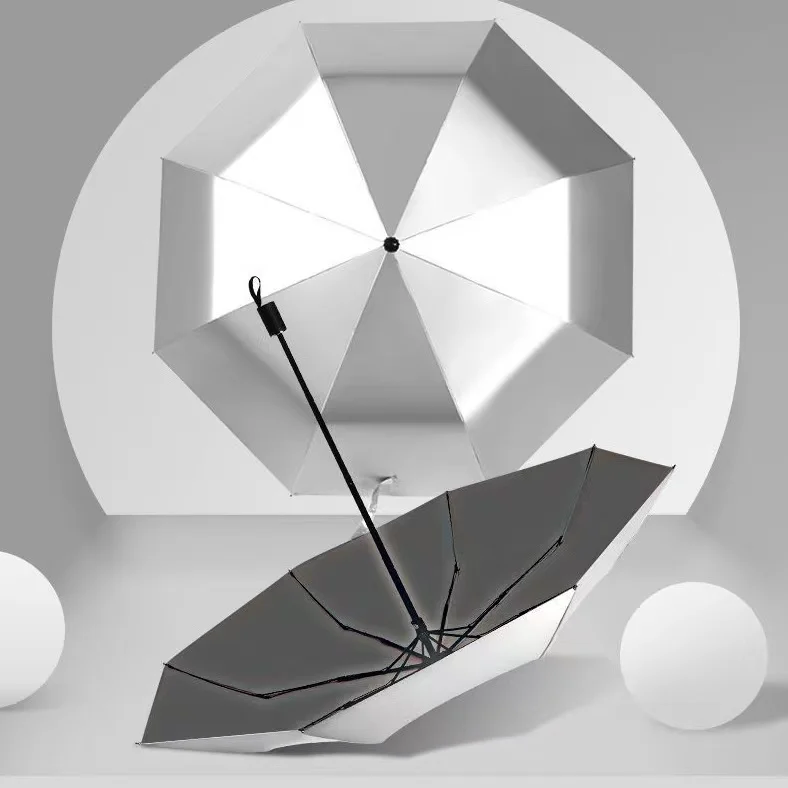 eco-friendly 210T polyester single-sided silver PU coated wholesale fabric is suitable for umbrella tent studios