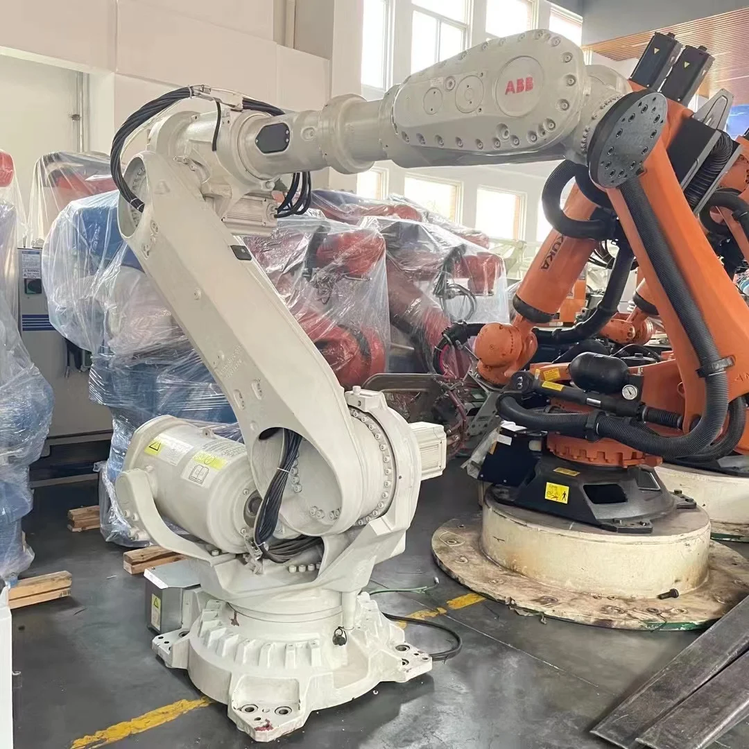 6 оси ABB промышленный точечный сварочный робот abb irb 2600 с позиционером OTC MIG/MAG аппарат