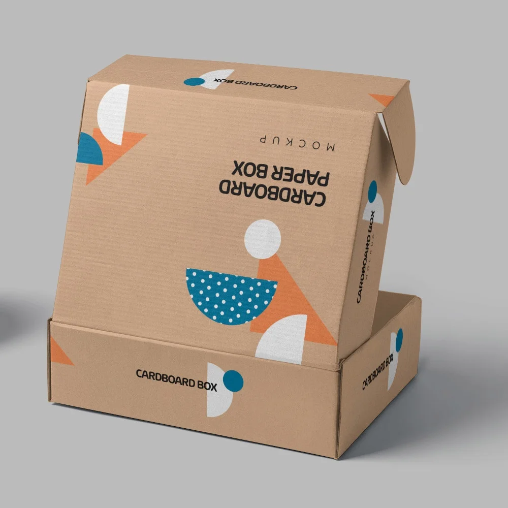 Cheapest Lower MOQ Stock Cardboard Packaging Mailing Moving Shipping Boxes Corrugated Box Cartons