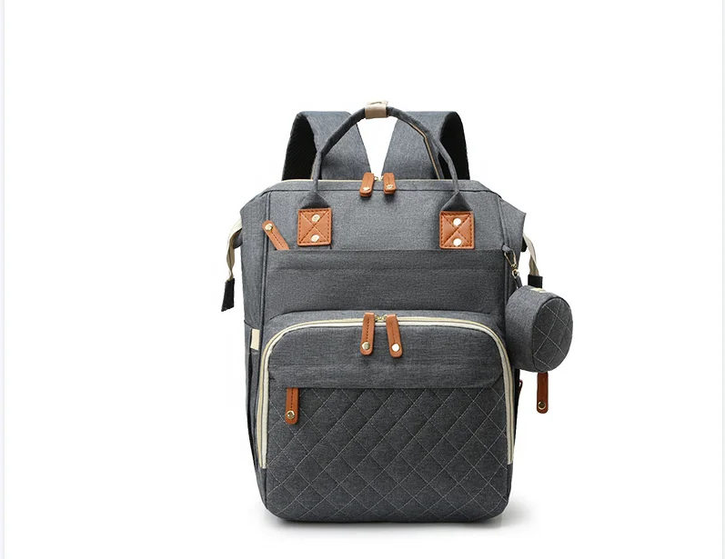 hot selling wholesale baby folding bed bag large capacity and light mommy bag with high quality portable diaper package