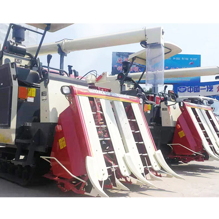 WORLD150AA Mini Maize and Rice Combine Harvester Machine Sesame and Wood Microgreen Harvester Olive Harvester