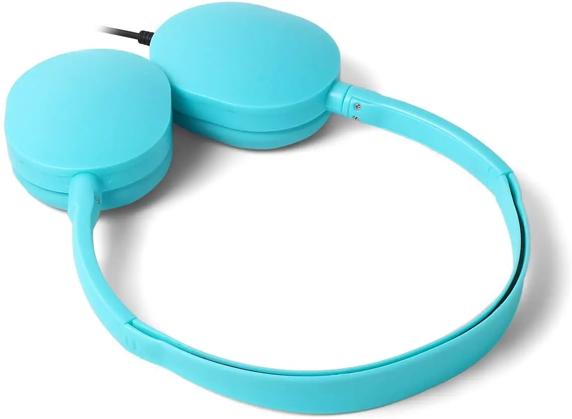 5-1-2 new colorful wire stereo noise canceling headphones without mic