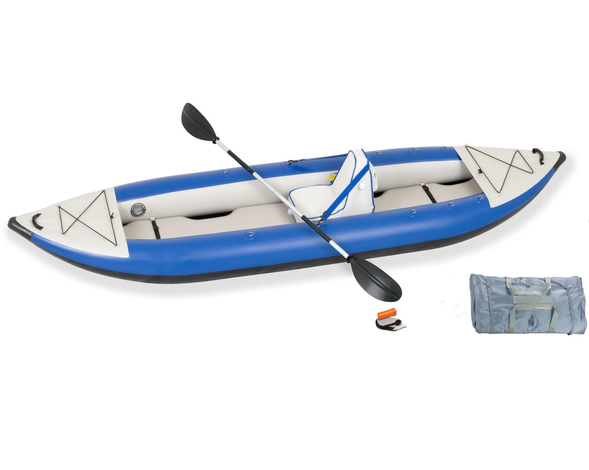 Wholesale hot sale Inflatable kayak thickened inflatable boat 2/3/4 person motorboat dinghy fishing boat