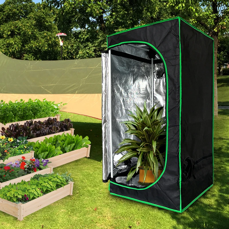 Cheap sea shipping high quality garden greenhouses indoor grow led lights tents complete kit