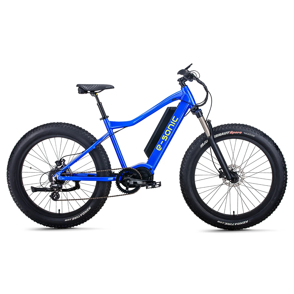 
SEM-08 fat tire mid drive ebike 48V 10.4AH ebike frames hidden battery 750w ebike with hydraulic disc brake 8 sp 