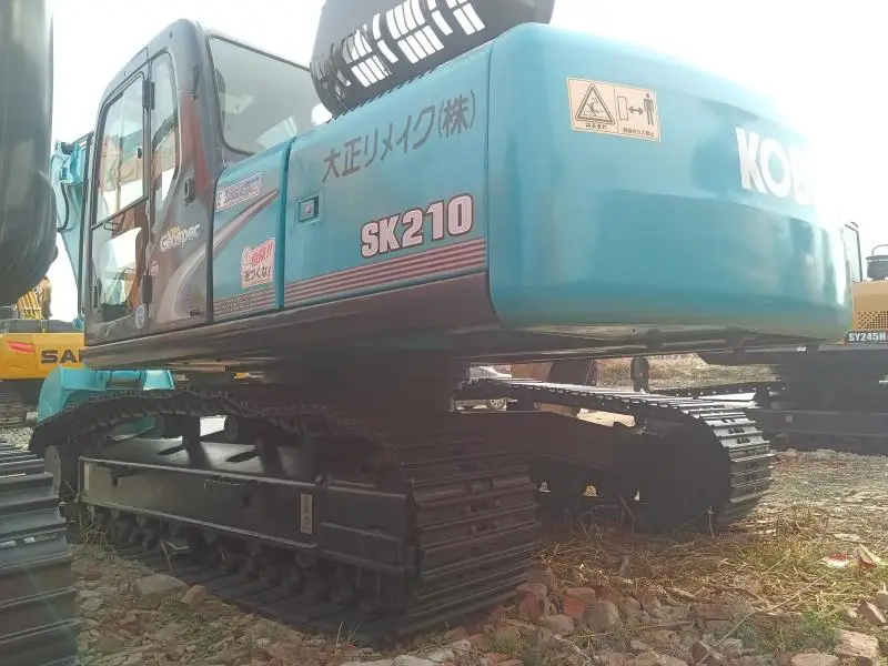 Строительная техника kobelco 210 sk210 подержанный экскаватор для б/у Kobelco SK210 продажи