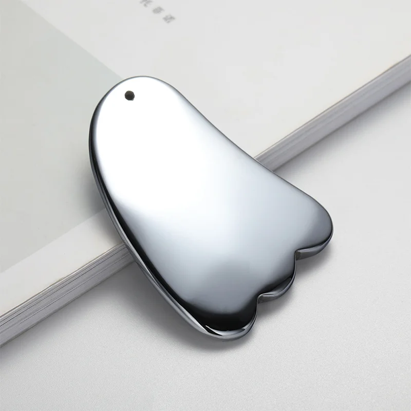 Factory wholesale cosmetics facial roller natural terahertz gua sha face jade roller massage