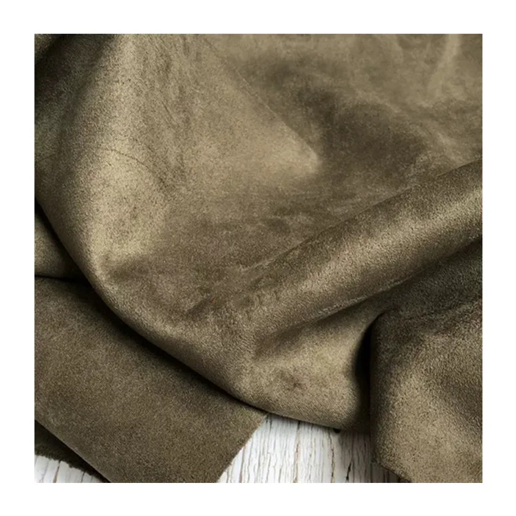 
suede fabric spandex jersey knitting fabric glass upholstery faux suede 2/4 way stretch fabric  (62551913098)