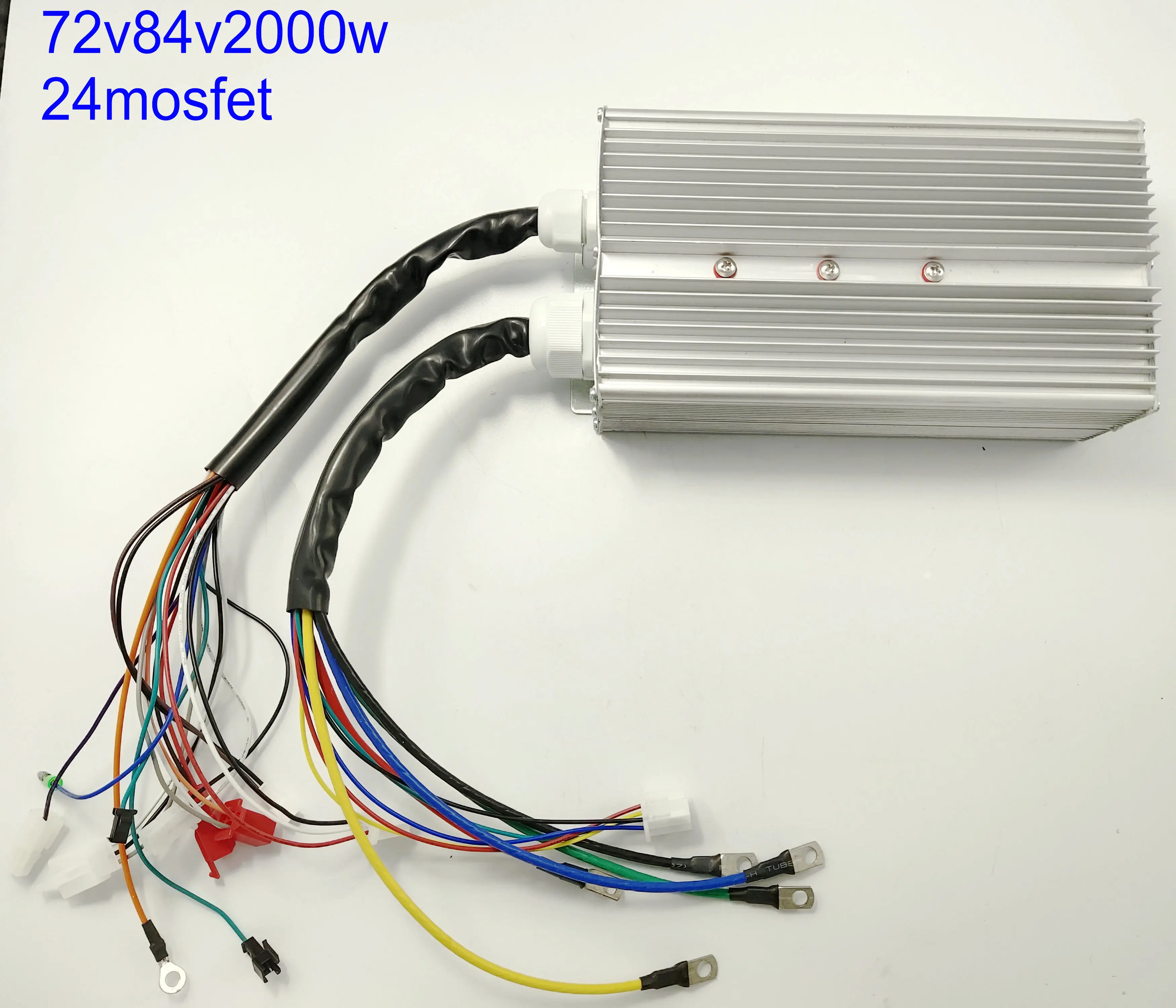 24Mosfet BLDC контроллер 24v36v48v60v72v84v1200w1500W для электродвигателя велосипеда с датчиком/деталь неэлектрического трехколесного ATV скутера