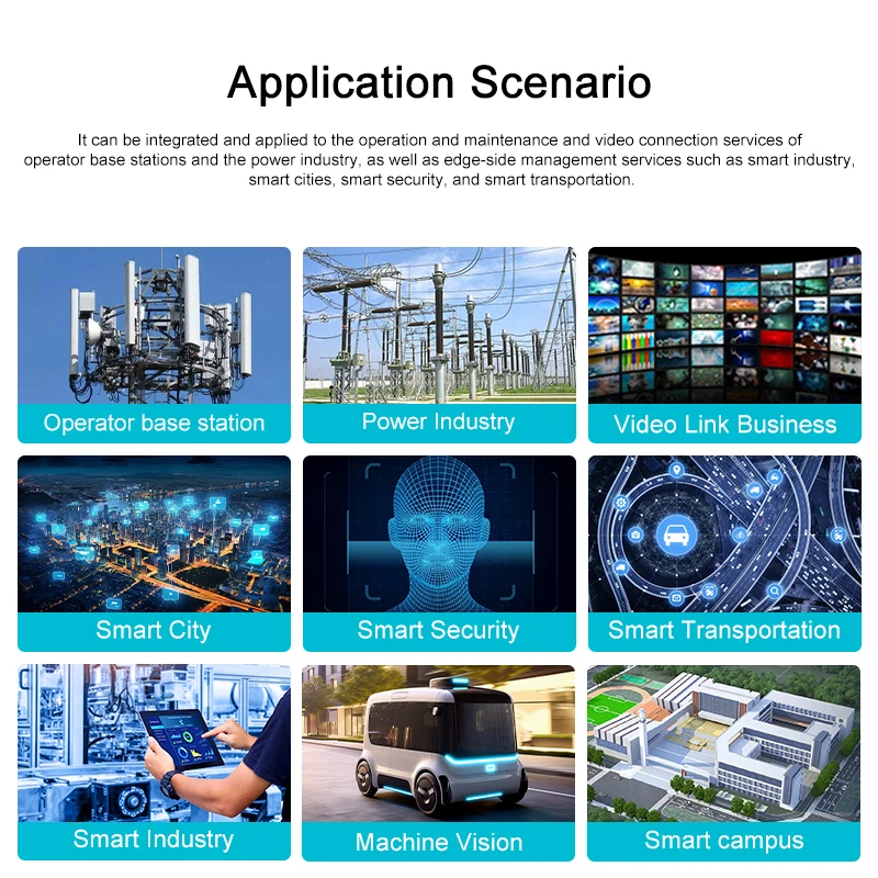 NDCOMPUTING 4GB 8GB 16GB 7.2T 16T 16 Optional Software Ubuntu20.04 Linux Smart Monitoring System Edge AI Computer